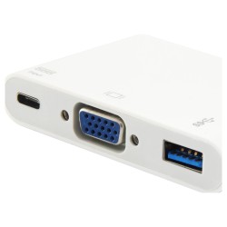 Equip Dock USB-C- to VGA.USB3.0.60WPD 15cm ws — Buy in Cyprus with Fast Delivery
