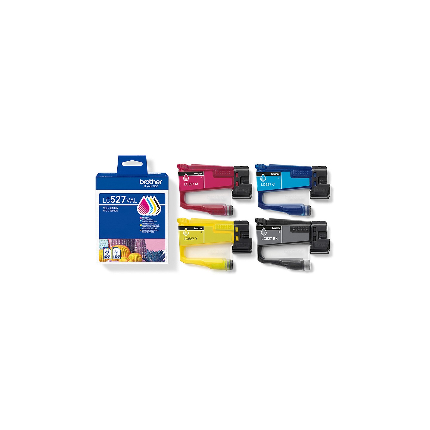 Brother Tintenpatrone LC-527VAL Multipack (je 1x BK M C Y) — Buy in Cyprus with Fast Delivery