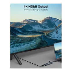 Equip Dock USB-C- to HDMI.3xUSB3.0.100WPD 25cm gr — Buy in Cyprus with Fast Delivery