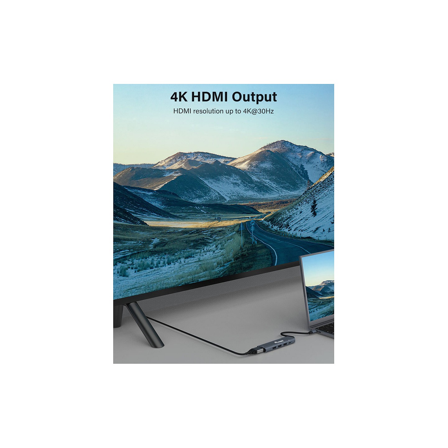 Equip Dock USB-C- to HDMI.3xUSB3.0.100WPD 25cm gr — Buy in Cyprus with Fast Delivery