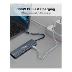 Equip Dock USB-C- to HDMI.3xUSB3.0.100WPD 25cm gr — Buy in Cyprus with Fast Delivery