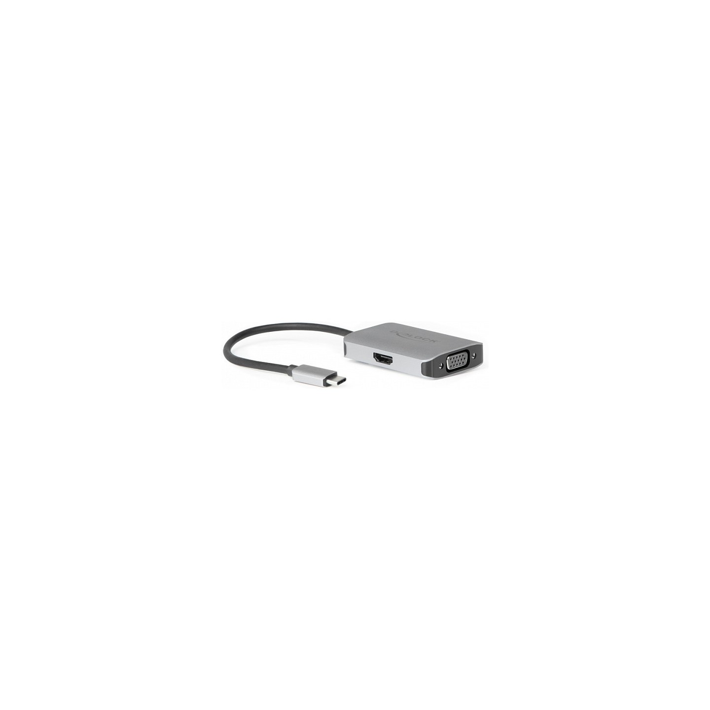DELOCK USB Type-C Splitter DP Altmode to 1 x HDMI + 1 x VGA out — Buy in Cyprus with Fast Delivery