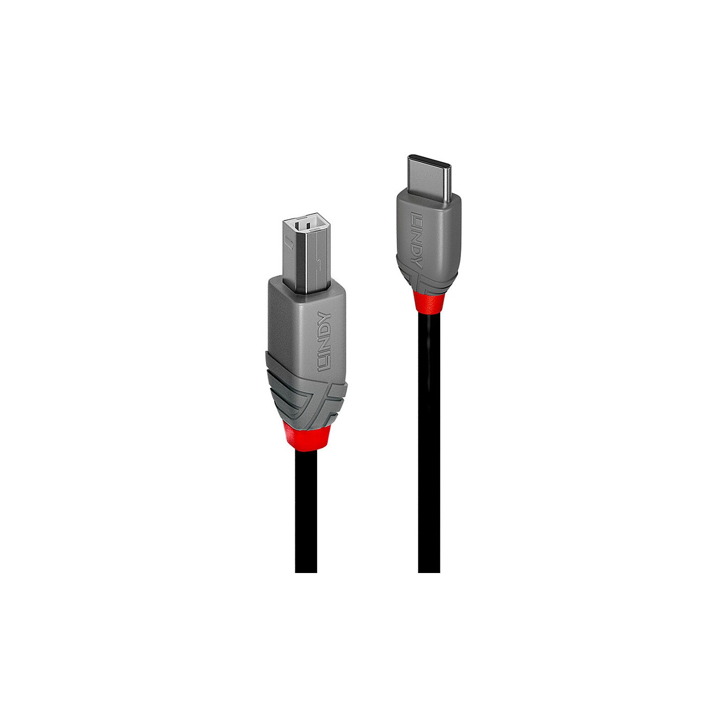 LINDY 3m USB 2.0 Typ C an B Kabel. Anthra Line — Buy in Cyprus with Fast Delivery
