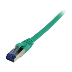 Synergy21 Patchkabel RJ45. CAT6A 500Mhz. 0.15m. grün. S-STP(S FTP). TPE LSZH(Superflex). AWG26.