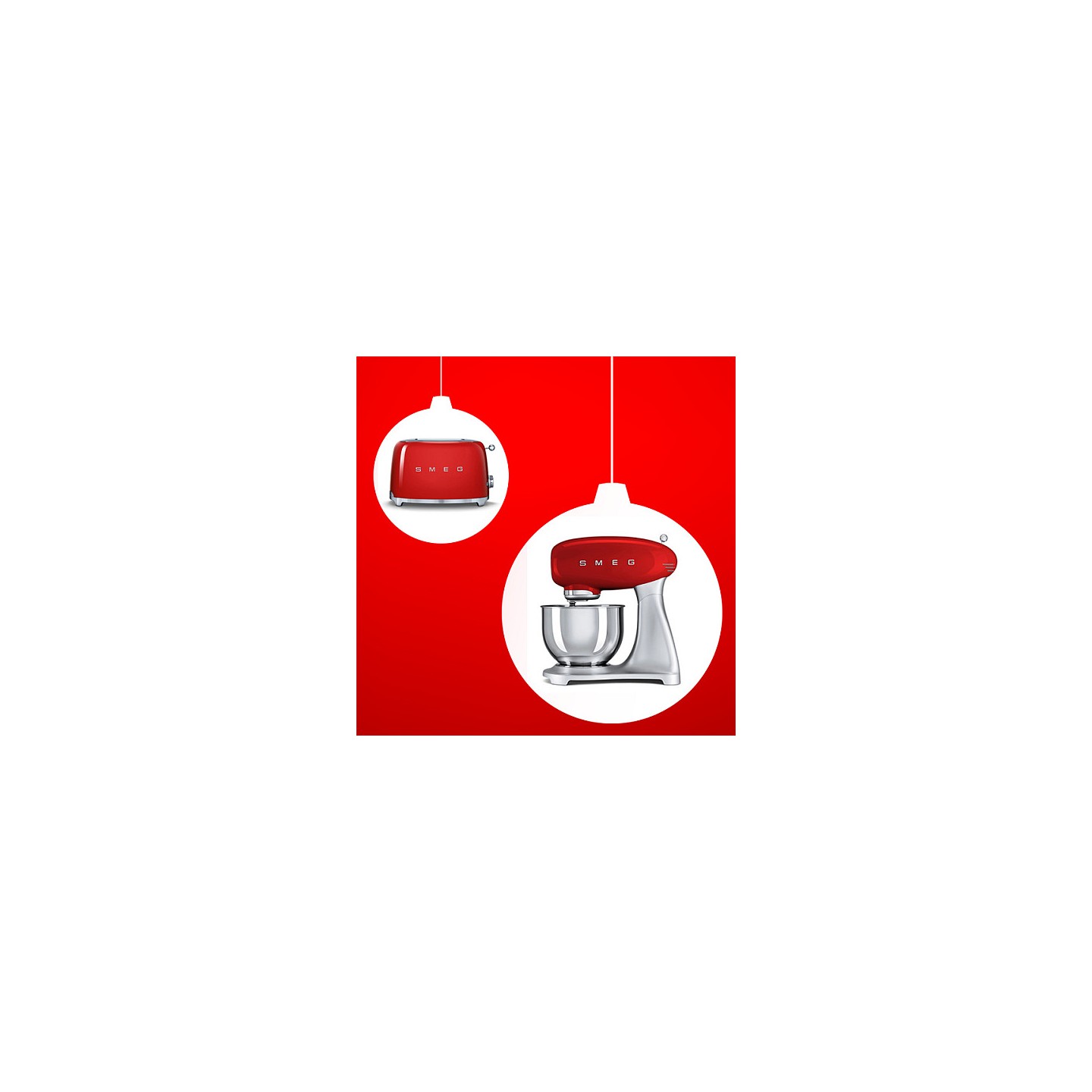 SMEG TSF01RDEU Toaster 2 Scheiben Rot — Buy in Cyprus with Fast Delivery