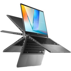 Buy ASUS VivoBook 14 Flip - TP3407SA-QL010W - Matte Gray, Intel Core Ultra 7, 16... in Cyprus, Nicosia, Limassol, Larnaka, Pafos