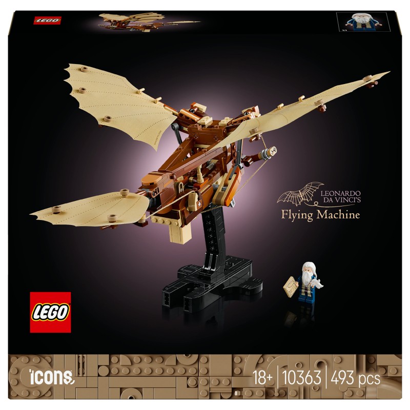 LEGO ICONS 10363 - Leonardo da Vincis Fluggerät — Buy in Cyprus with Fast Delivery