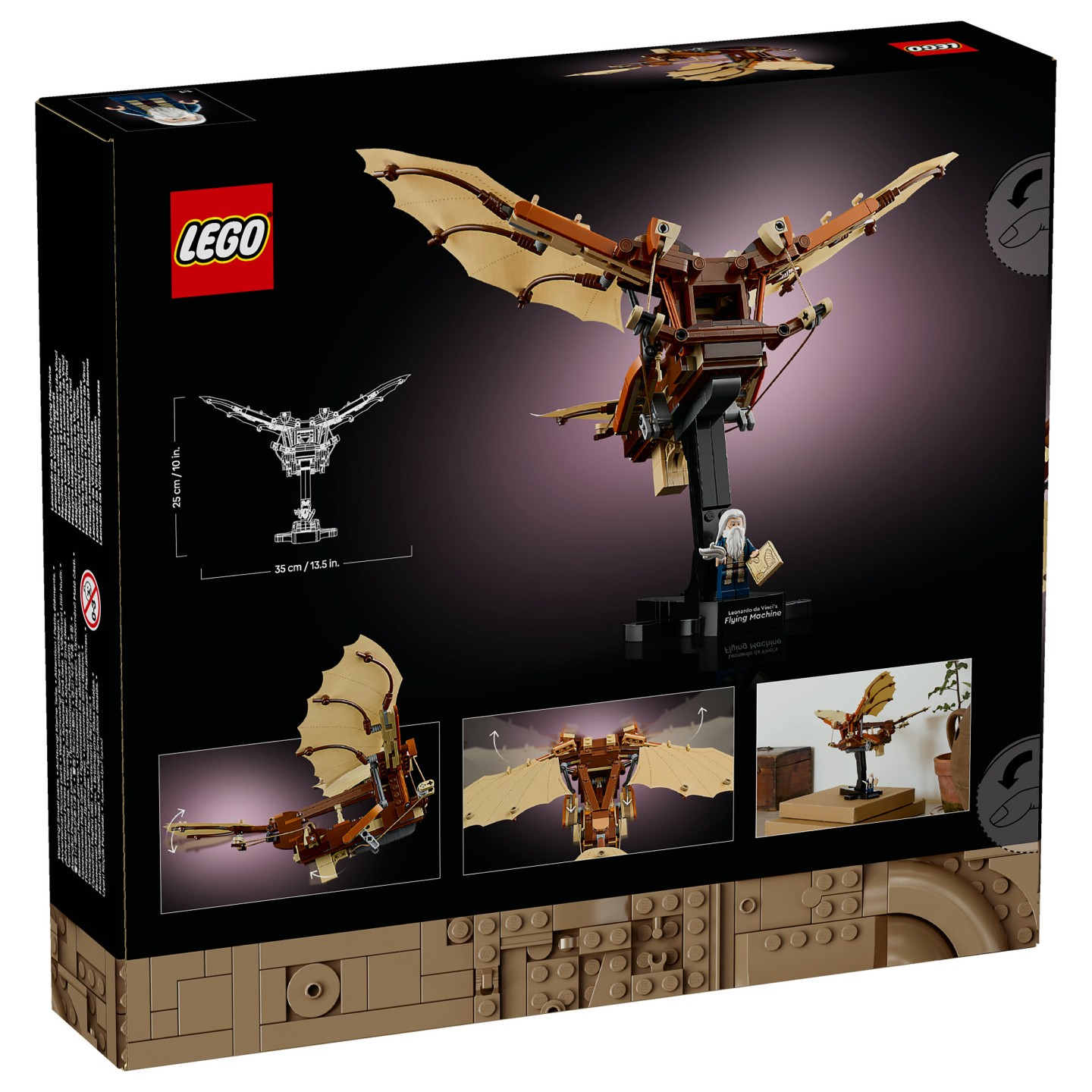 LEGO ICONS 10363 - Leonardo da Vincis Fluggerät — Buy in Cyprus with Fast Delivery