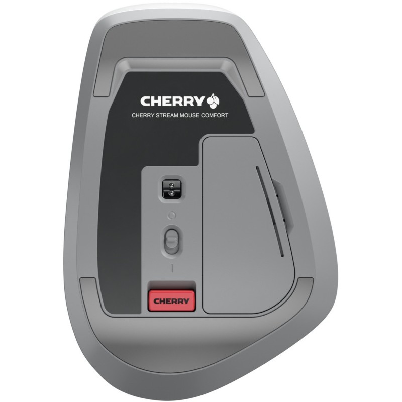 Buy CHERRY Stream Mouse Comfort - Wireless Ergonomic Right-Hand - White/Grey, 40... in Cyprus, Nicosia, Limassol, Larnaka, Pafos