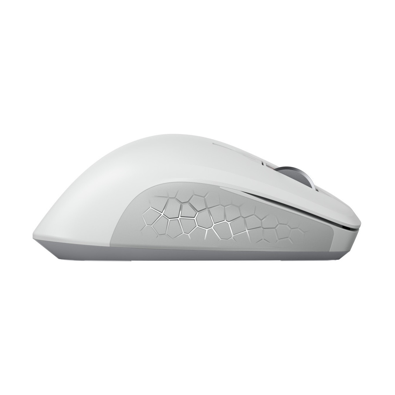 CHERRY Stream Mouse Comfort - Wireless Ergonomic Right-Hand - White/Grey, 4000 DPI, AA Battery