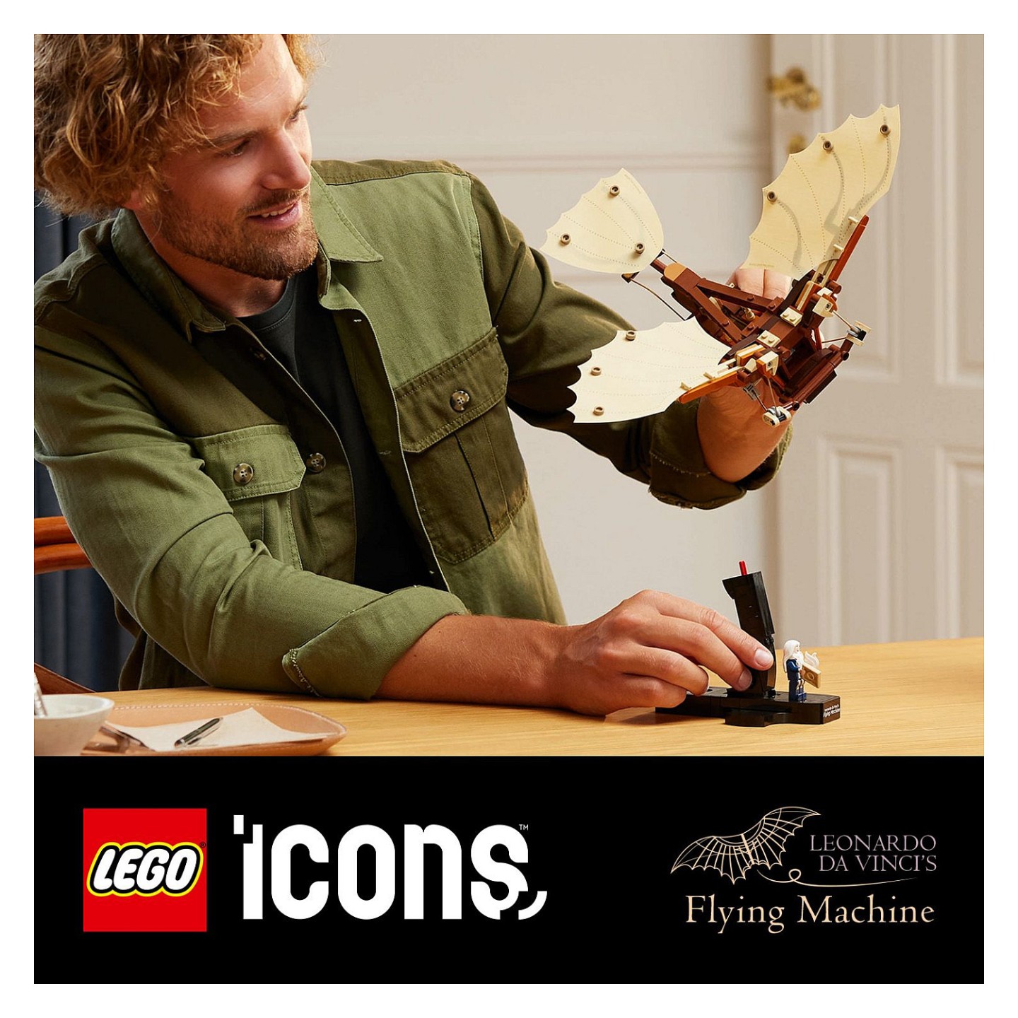 LEGO ICONS 10363 - Leonardo da Vincis Fluggerät — Buy in Cyprus with Fast Delivery