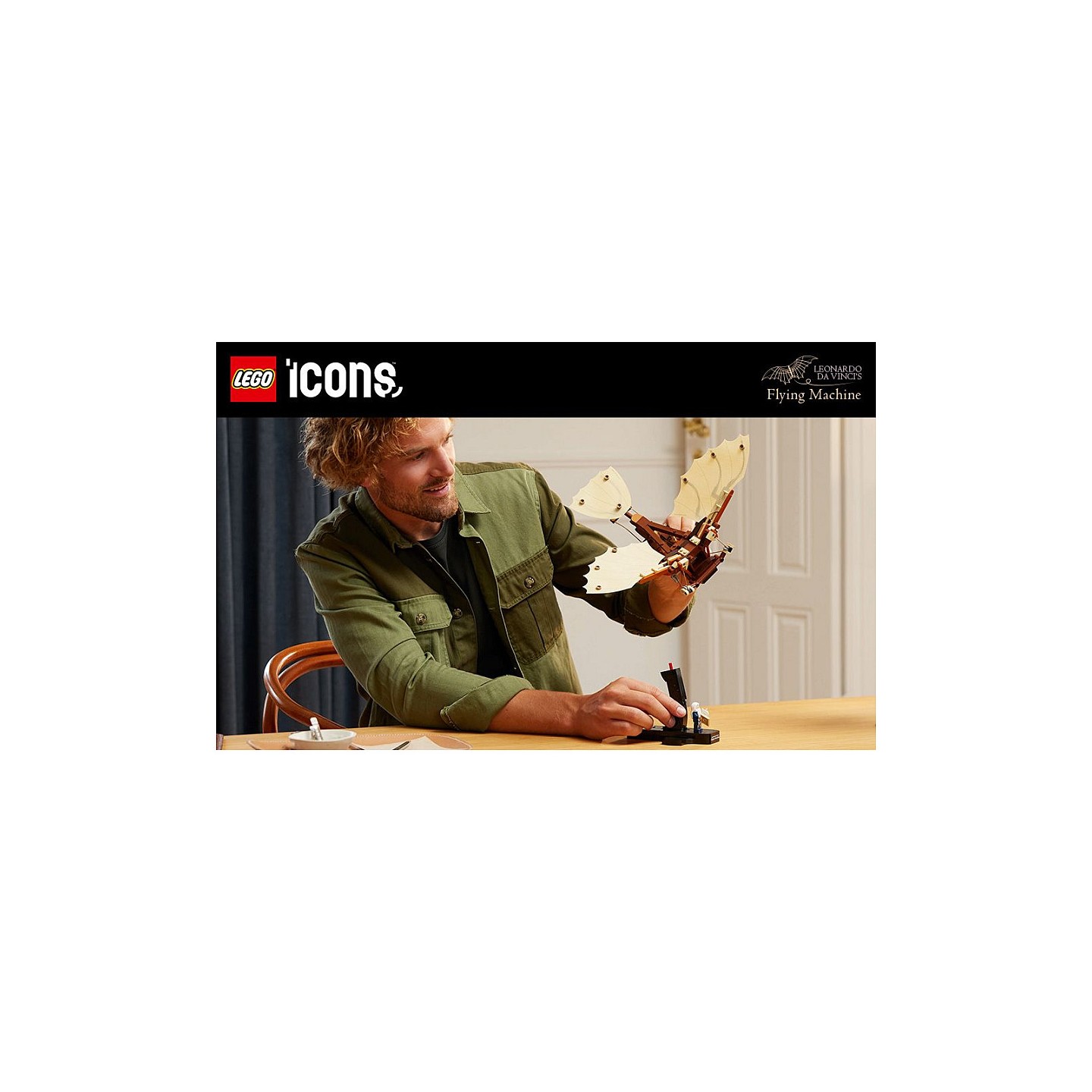LEGO ICONS 10363 - Leonardo da Vincis Fluggerät — Buy in Cyprus with Fast Delivery