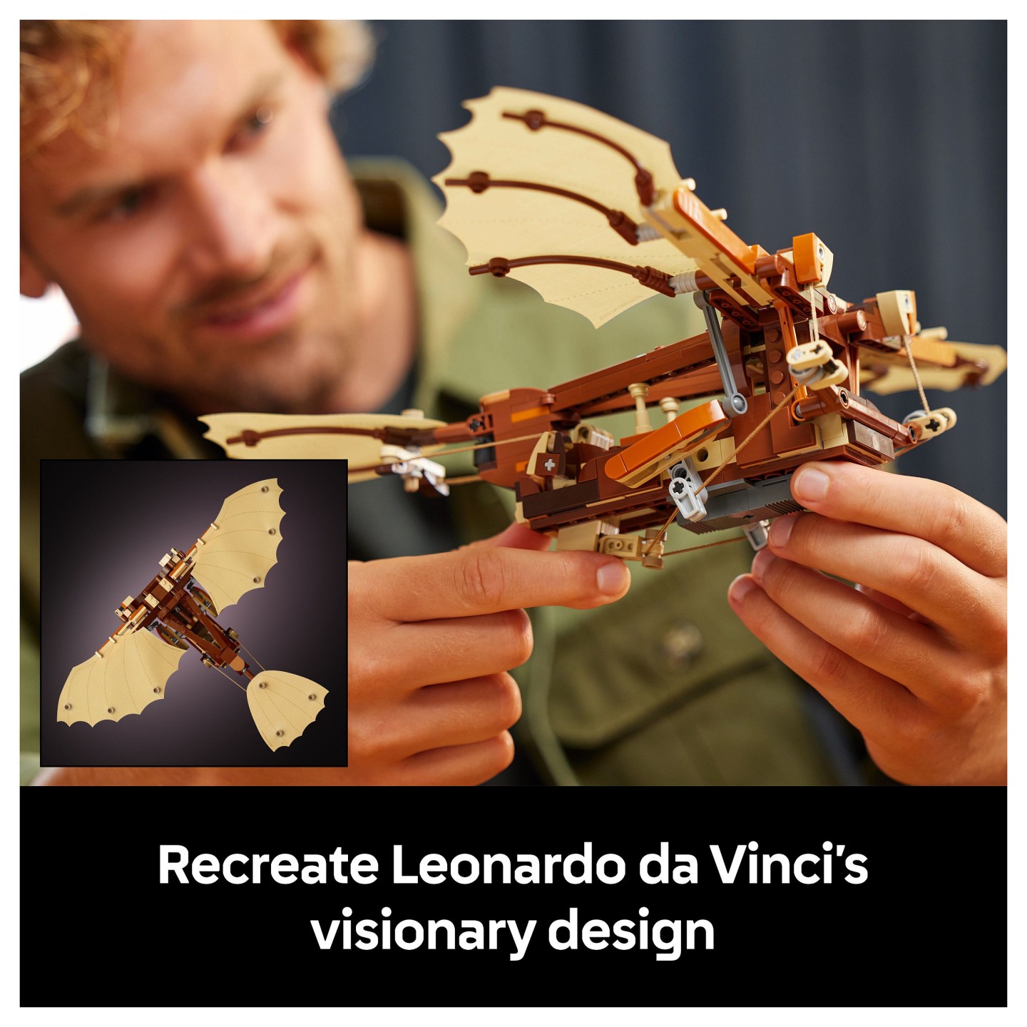 LEGO ICONS 10363 - Leonardo da Vincis Fluggerät — Buy in Cyprus with Fast Delivery