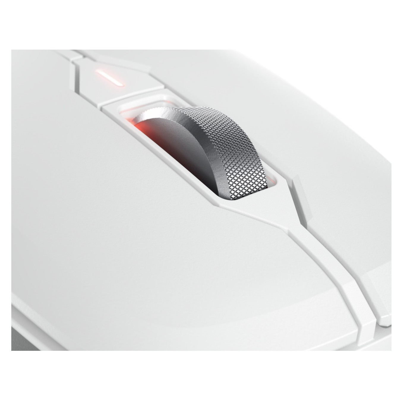 CHERRY Stream Mouse Comfort - Wireless Ergonomic Right-Hand - White/Grey, 4000 DPI, AA Battery