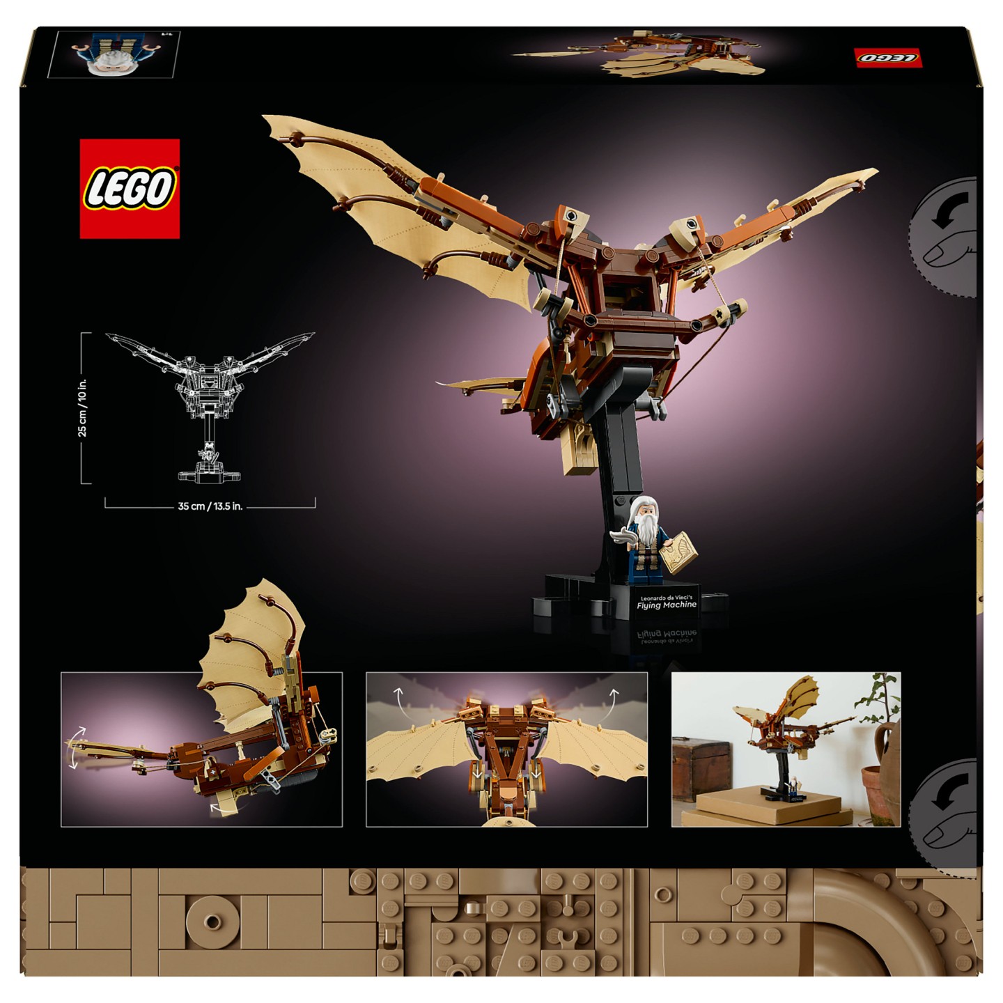 LEGO ICONS 10363 - Leonardo da Vincis Fluggerät — Buy in Cyprus with Fast Delivery