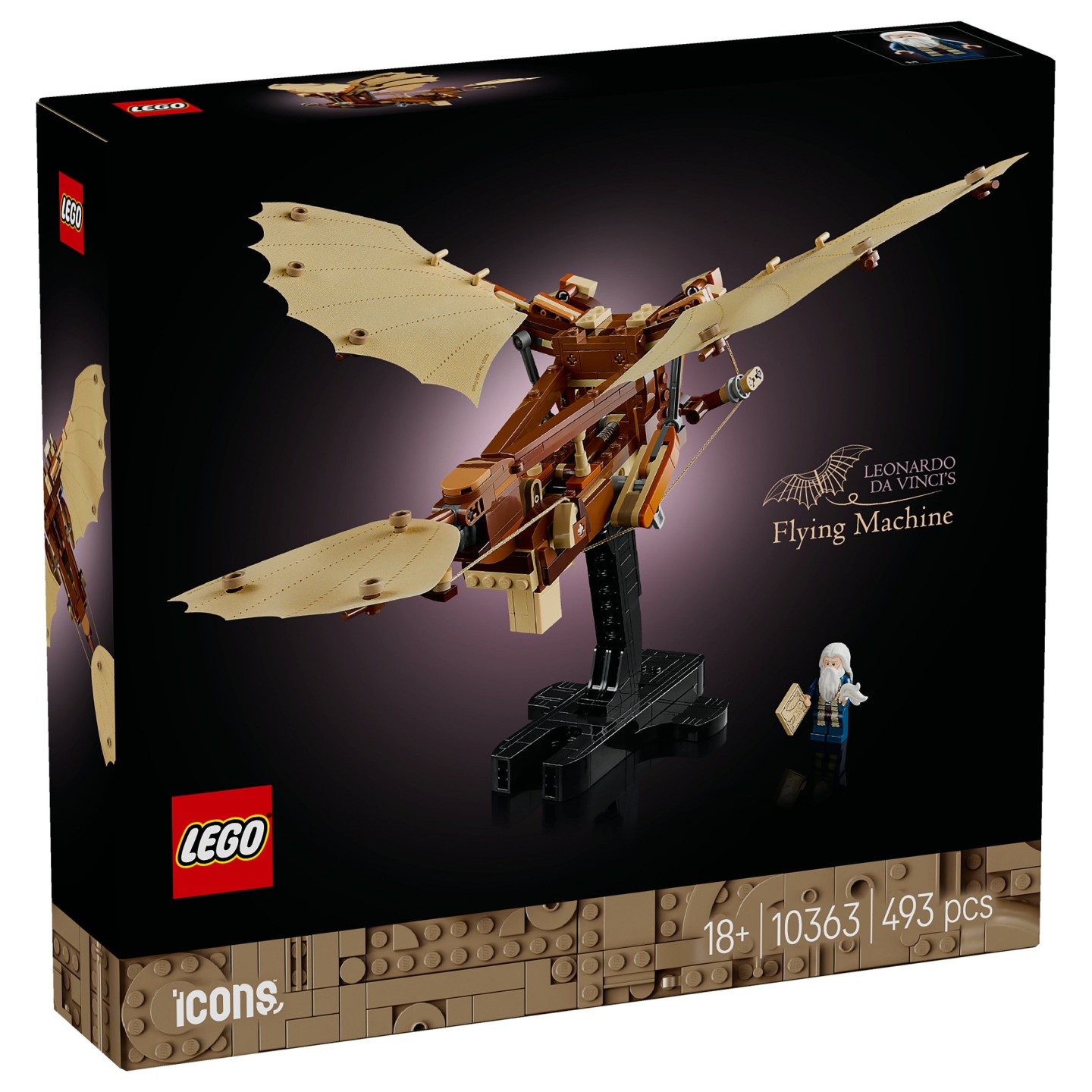 LEGO ICONS 10363 - Leonardo da Vincis Fluggerät — Buy in Cyprus with Fast Delivery