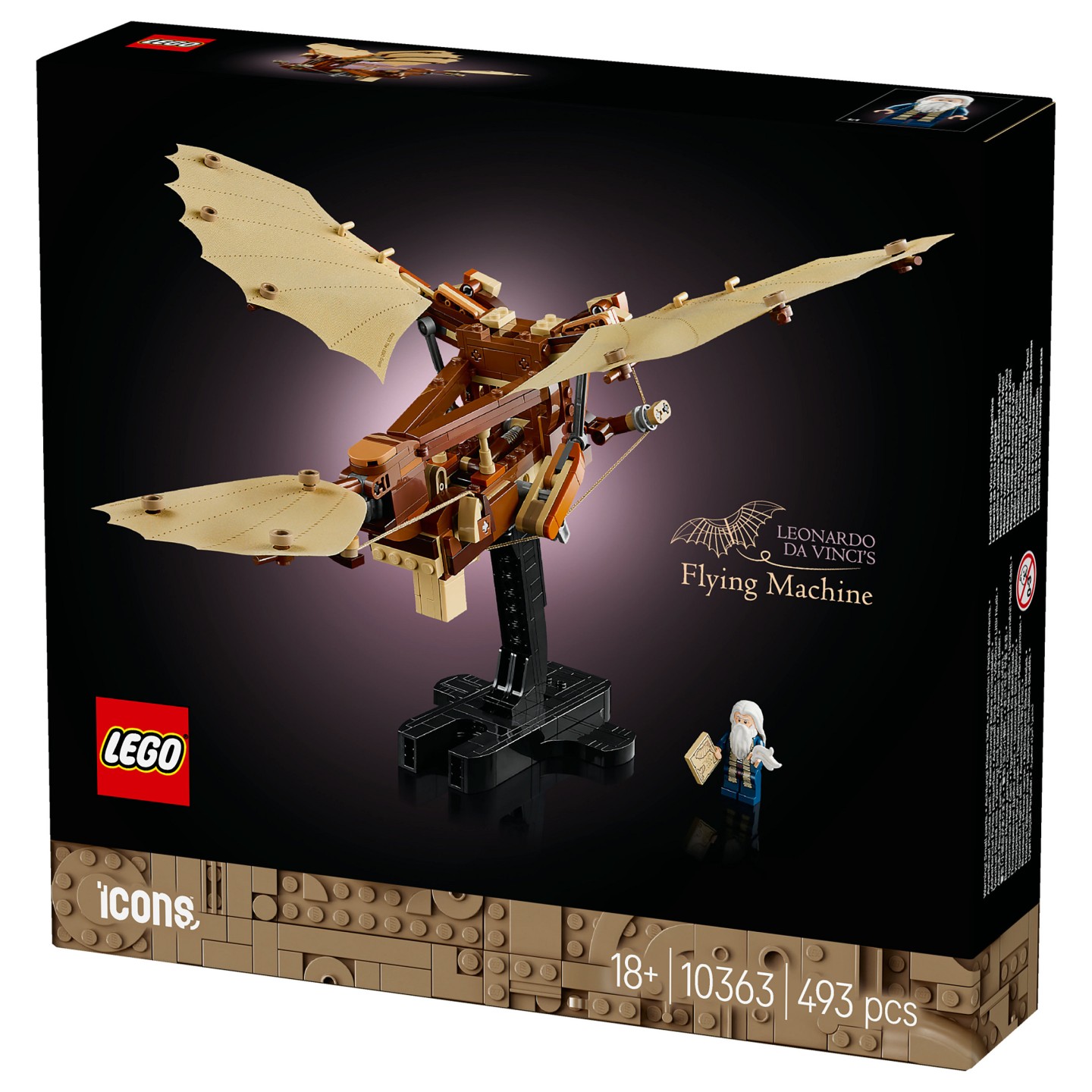 LEGO ICONS 10363 - Leonardo da Vincis Fluggerät — Buy in Cyprus with Fast Delivery