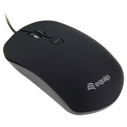 Equip Optische Maus USB Komfort Rechts-Linkshänder 1.8m sw — Buy in Cyprus with Fast Delivery