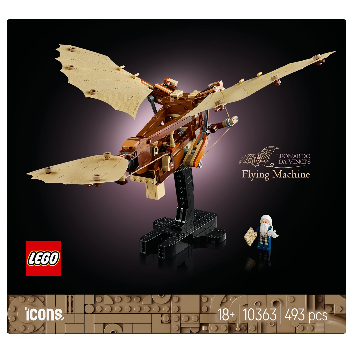 LEGO ICONS 10363 - Leonardo da Vincis Fluggerät — Buy in Cyprus with Fast Delivery