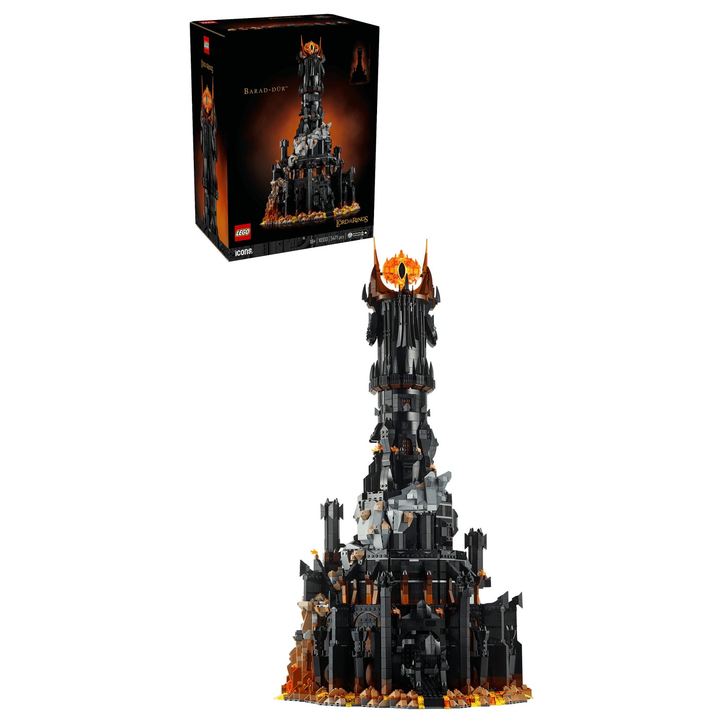 LEGO Icons - Der Herr der Ringe - Barad-dûr — Buy in Cyprus with Fast Delivery