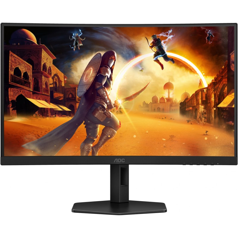 Buy AOC CQ27G4X - 27-inch QHD Curved Gaming Monitor, 1500R, 180Hz, 1ms (GTG), Bl... in Cyprus, Nicosia, Limassol, Larnaka, Pafos