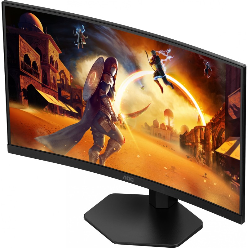 Buy AOC CQ27G4X - 27-inch QHD Curved Gaming Monitor, 1500R, 180Hz, 1ms (GTG), Bl... in Cyprus, Nicosia, Limassol, Larnaka, Pafos