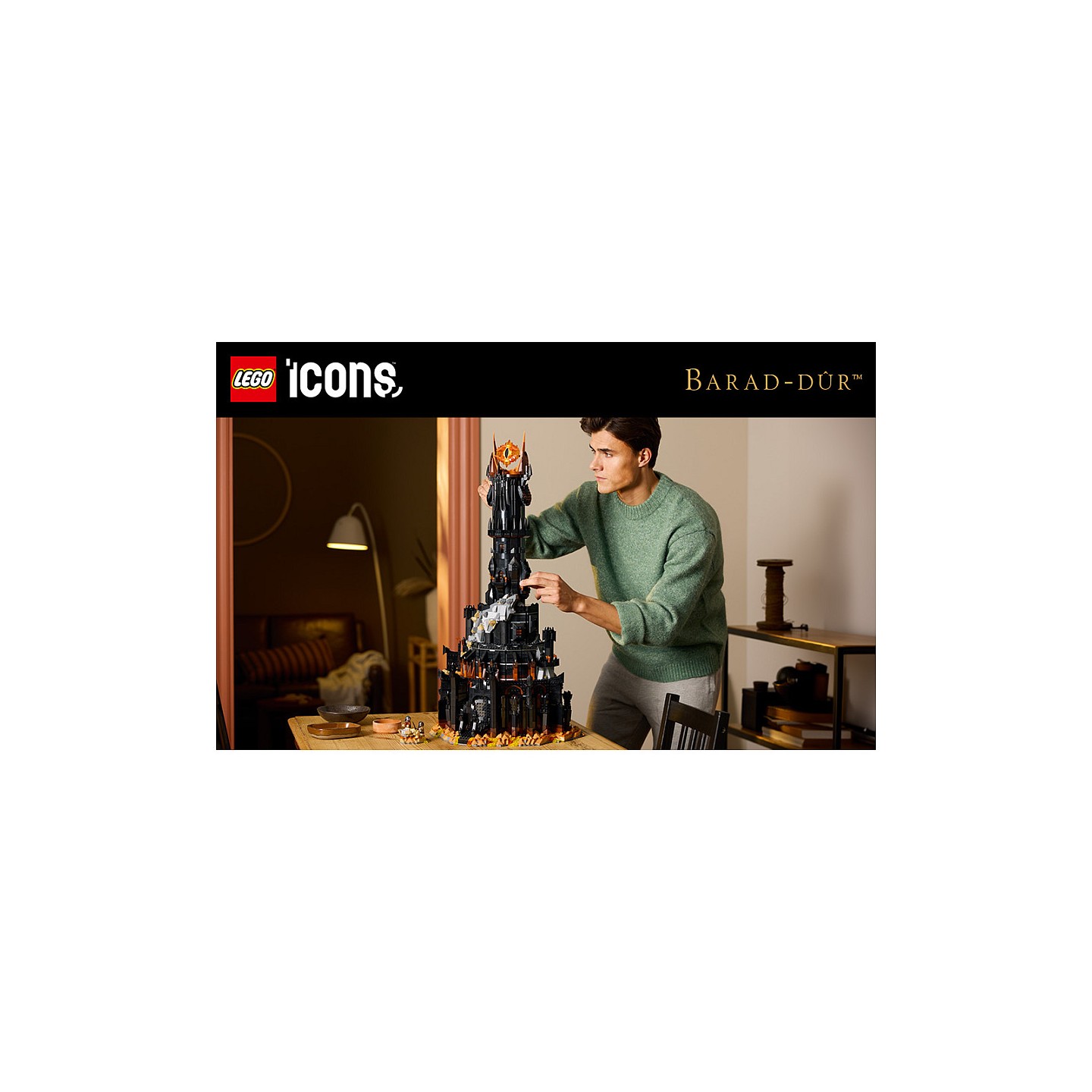 LEGO Icons - Der Herr der Ringe - Barad-dûr — Buy in Cyprus with Fast Delivery
