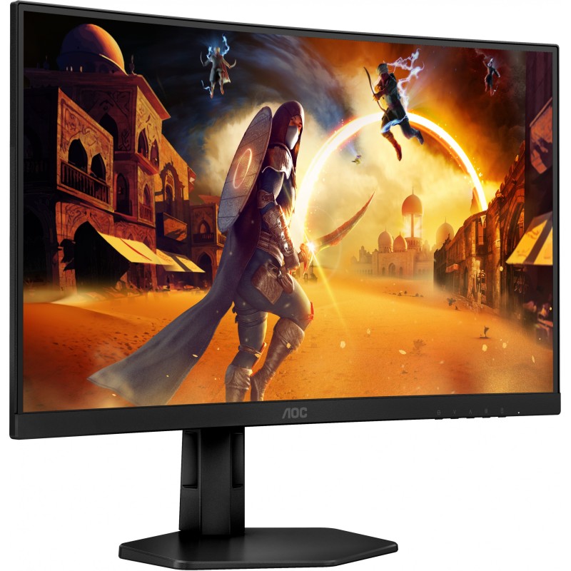 Buy AOC CQ27G4X - 27-inch QHD Curved Gaming Monitor, 1500R, 180Hz, 1ms (GTG), Bl... in Cyprus, Nicosia, Limassol, Larnaka, Pafos