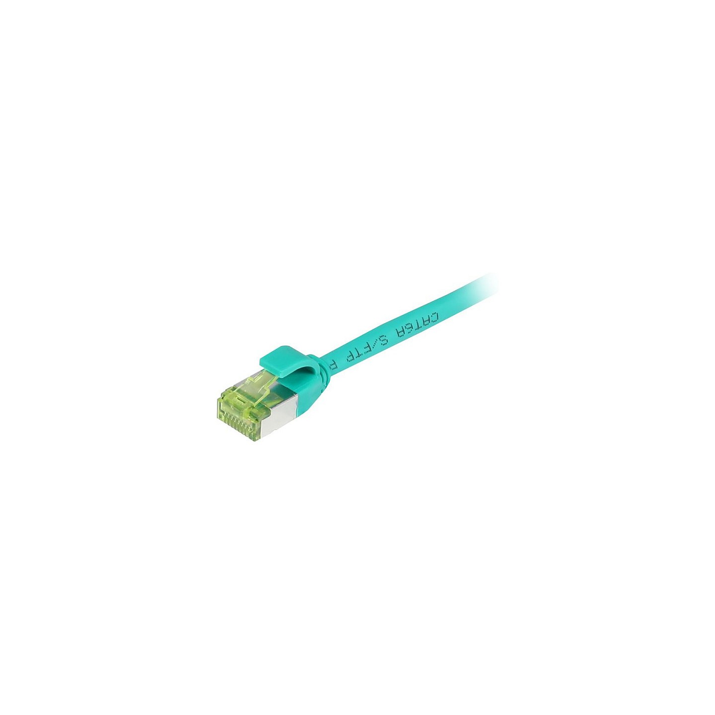 Synergy21 Patchkabel RJ45. CAT6A 500Mhz. 7.5m. grün. S-STP(S FTP). slimline rund d4.5mm. TPE LSZH(Superflex). AWG28....