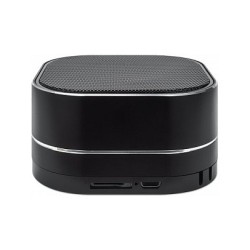 MANHATTAN Sound Science Metallic LED Bluetooth-Lautsprecher Bluetooth 5.0 Mikrofon Bedienelemente FM-Radio MicroSD-Sl...