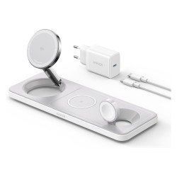 Anker MagGo Magnetic Charger 15W wireless PowerIQ Pad white — Buy in Cyprus with Fast Delivery