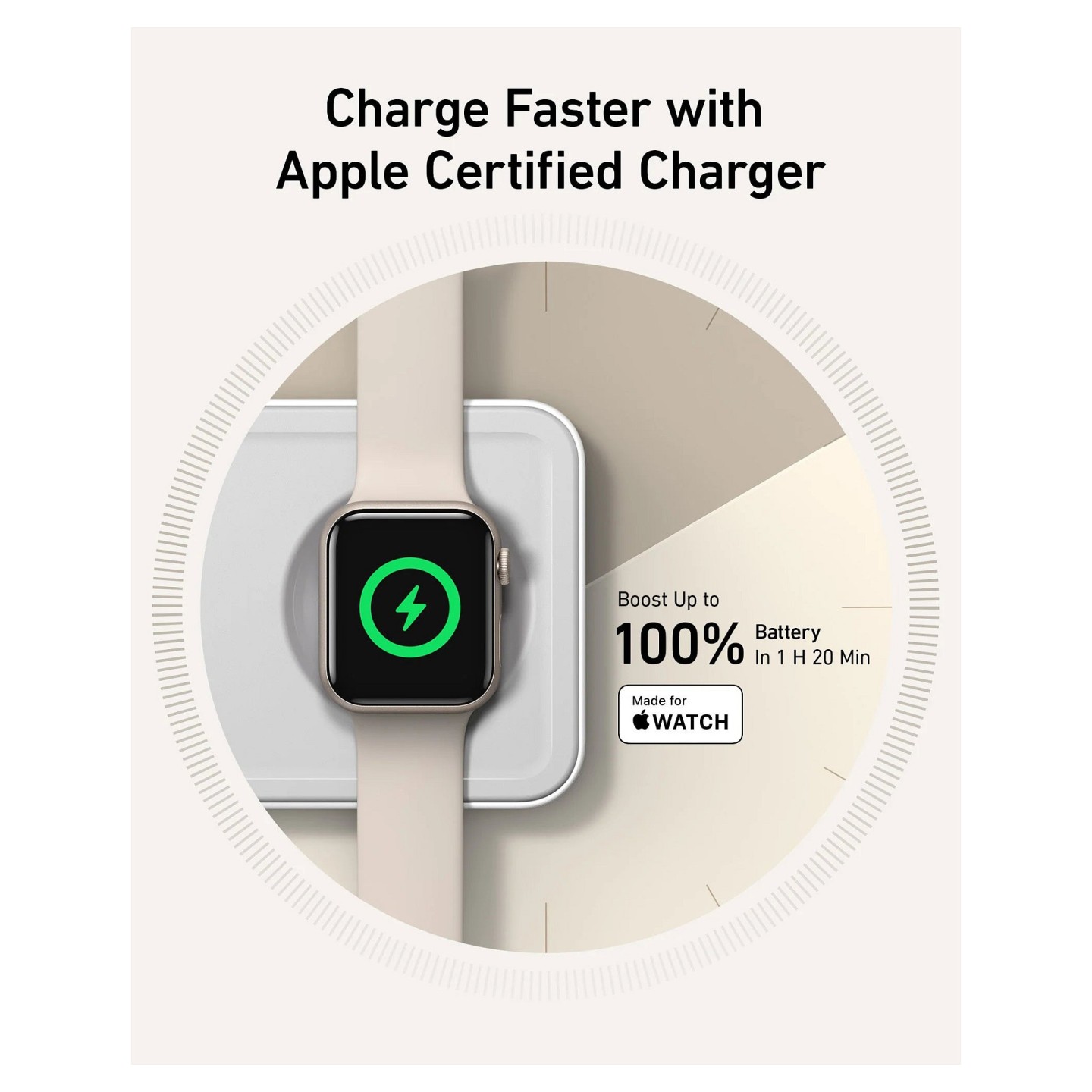 Anker MagGo Magnetic Charger 15W wireless PowerIQ Pad white — Buy in Cyprus with Fast Delivery