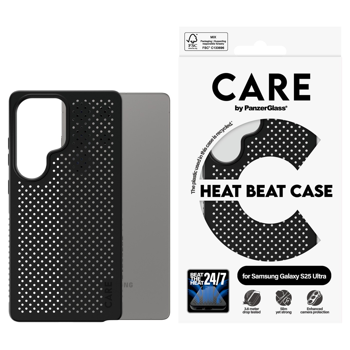 CARE Feature Case Heat Beat Samsung Galaxy S25 Ultra — Buy in Cyprus with Fast Delivery