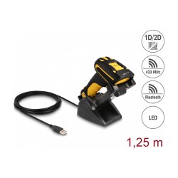 Industrie Barcode Scanner 1D und 2D für 433 MHz oder Bluetooth mit induktiver Ladestation — Buy in Cyprus with Fast Delivery