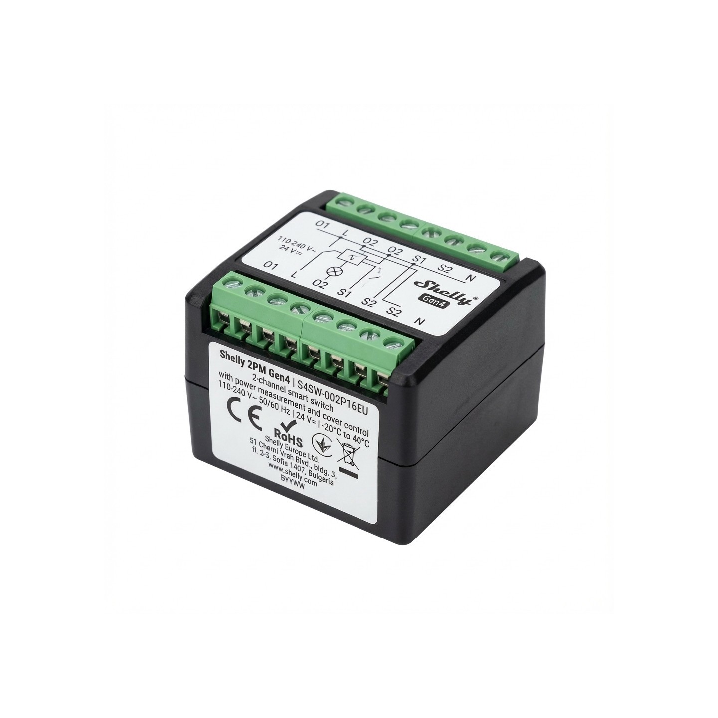 Shelly Relais 2PM Gen4 4er Pack — Buy in Cyprus with Fast Delivery