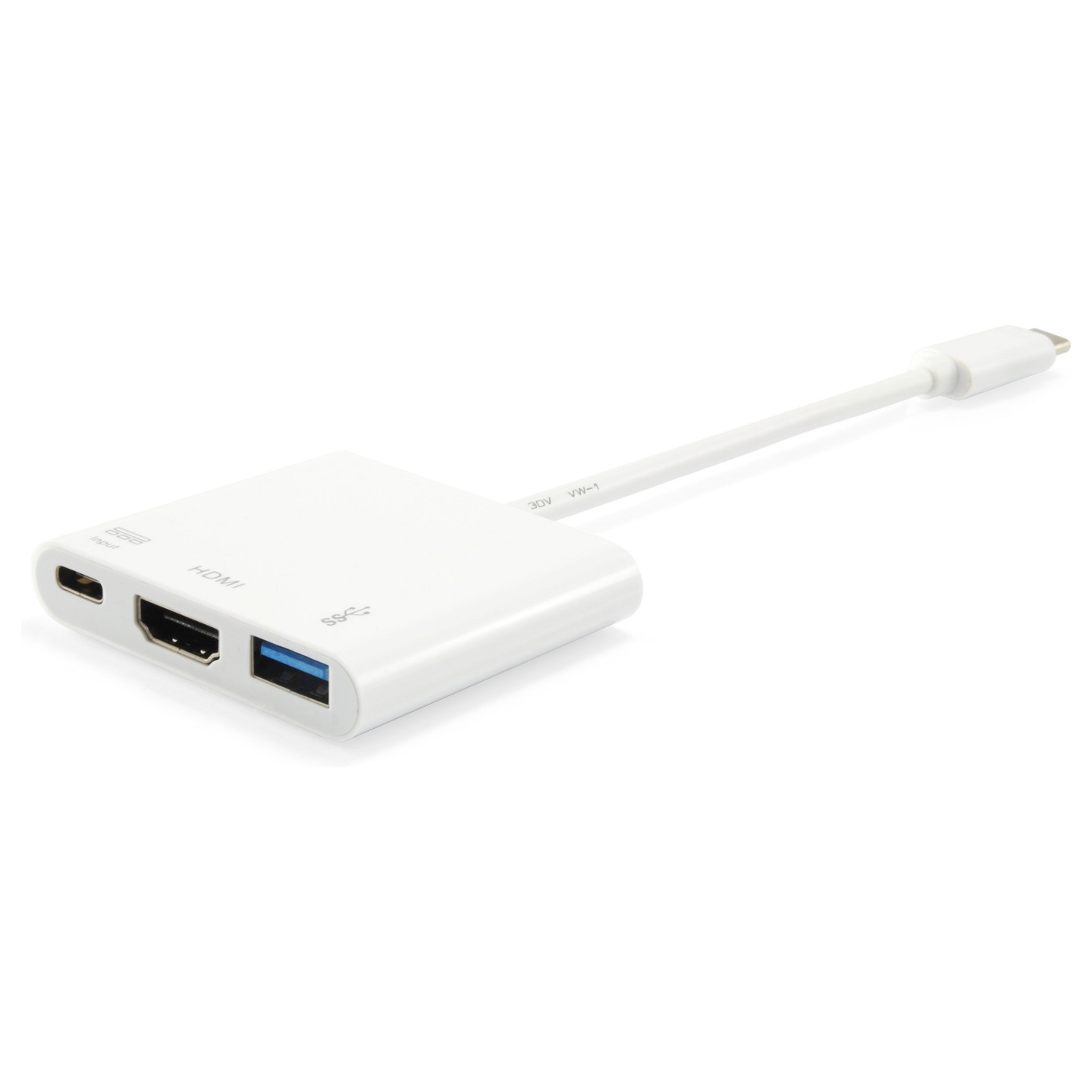 Equip Dock USB-C- to HDMI.USB3.0.60WPD 15cm si — Buy in Cyprus with Fast Delivery