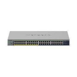 NETGEAR GS748PP - Switch - unmanaged - 24 x 10 100 1000 + 24 x 10 100 1000 (PoE+) - Desktop. wandmontierbar - PoE+ (3...