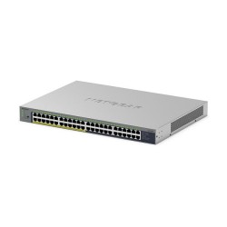 NETGEAR GS748PP - Switch - unmanaged - 24 x 10 100 1000 + 24 x 10 100 1000 (PoE+) - Desktop. wandmontierbar - PoE+ (3...