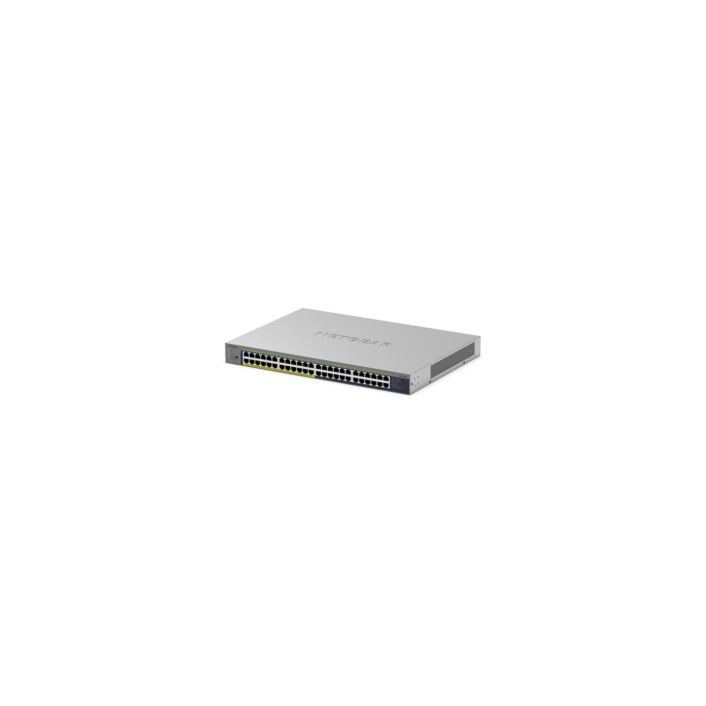 NETGEAR GS748PP - Switch - unmanaged - 24 x 10 100 1000 + 24 x 10 100 1000 (PoE+) - Desktop. wandmontierbar - PoE+ (3...