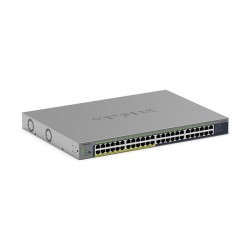NETGEAR GS748PP - Switch - unmanaged - 24 x 10 100 1000 + 24 x 10 100 1000 (PoE+) - Desktop. wandmontierbar - PoE+ (3...