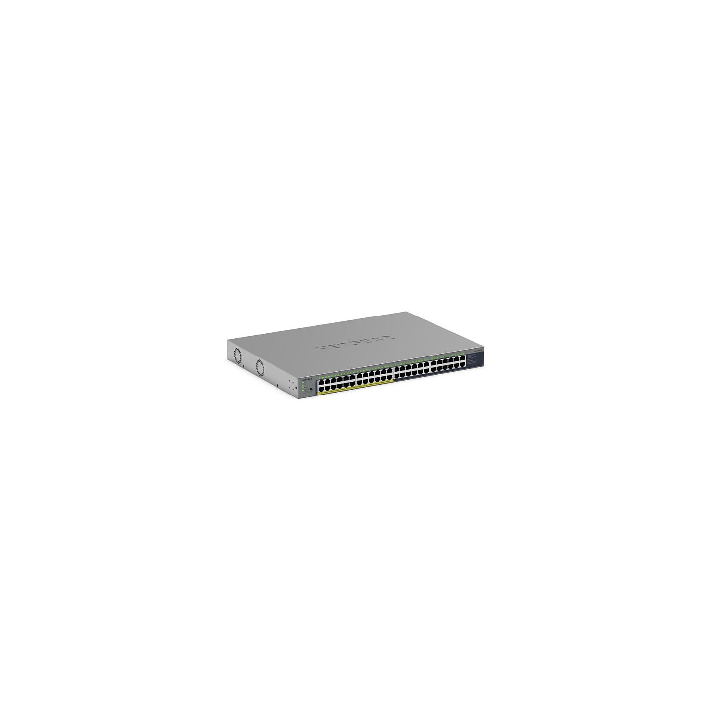 NETGEAR GS748PP - Switch - unmanaged - 24 x 10 100 1000 + 24 x 10 100 1000 (PoE+) - Desktop. wandmontierbar - PoE+ (3...