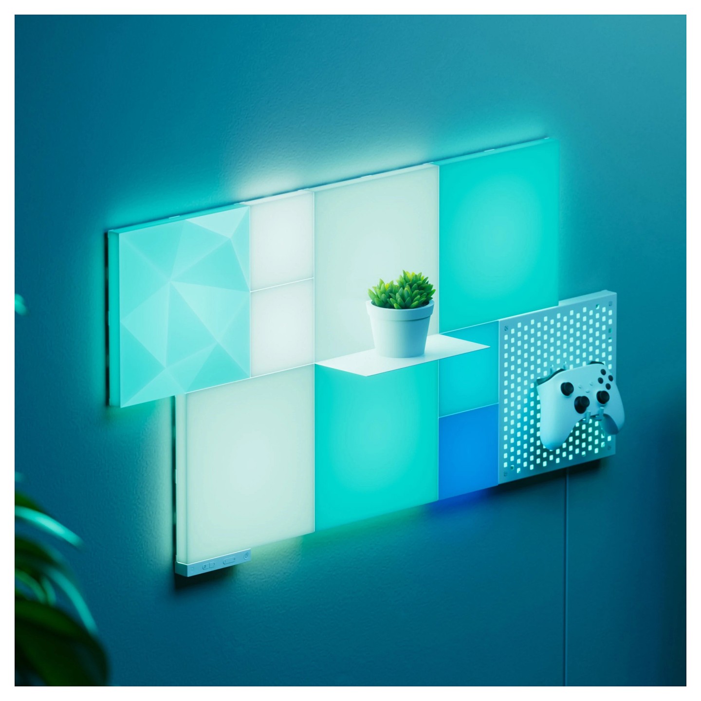 Nanoleaf Blocks Textured Squares Expansion Pack. 2er-Pack — Buy in Cyprus with Fast Delivery