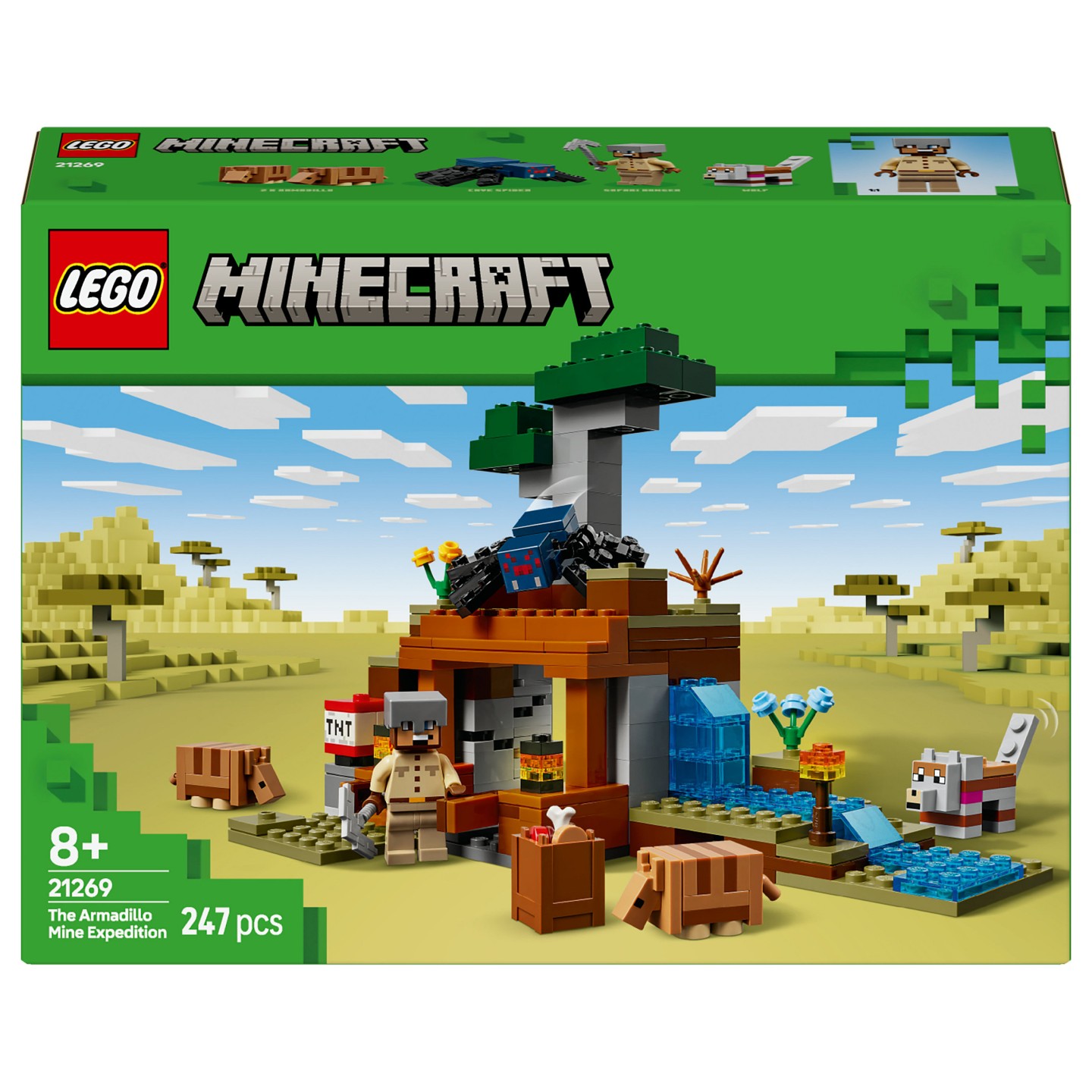 LEGO 21269 Minecraft Die Expedition zur Grteltiermine — Buy in Cyprus with Fast Delivery