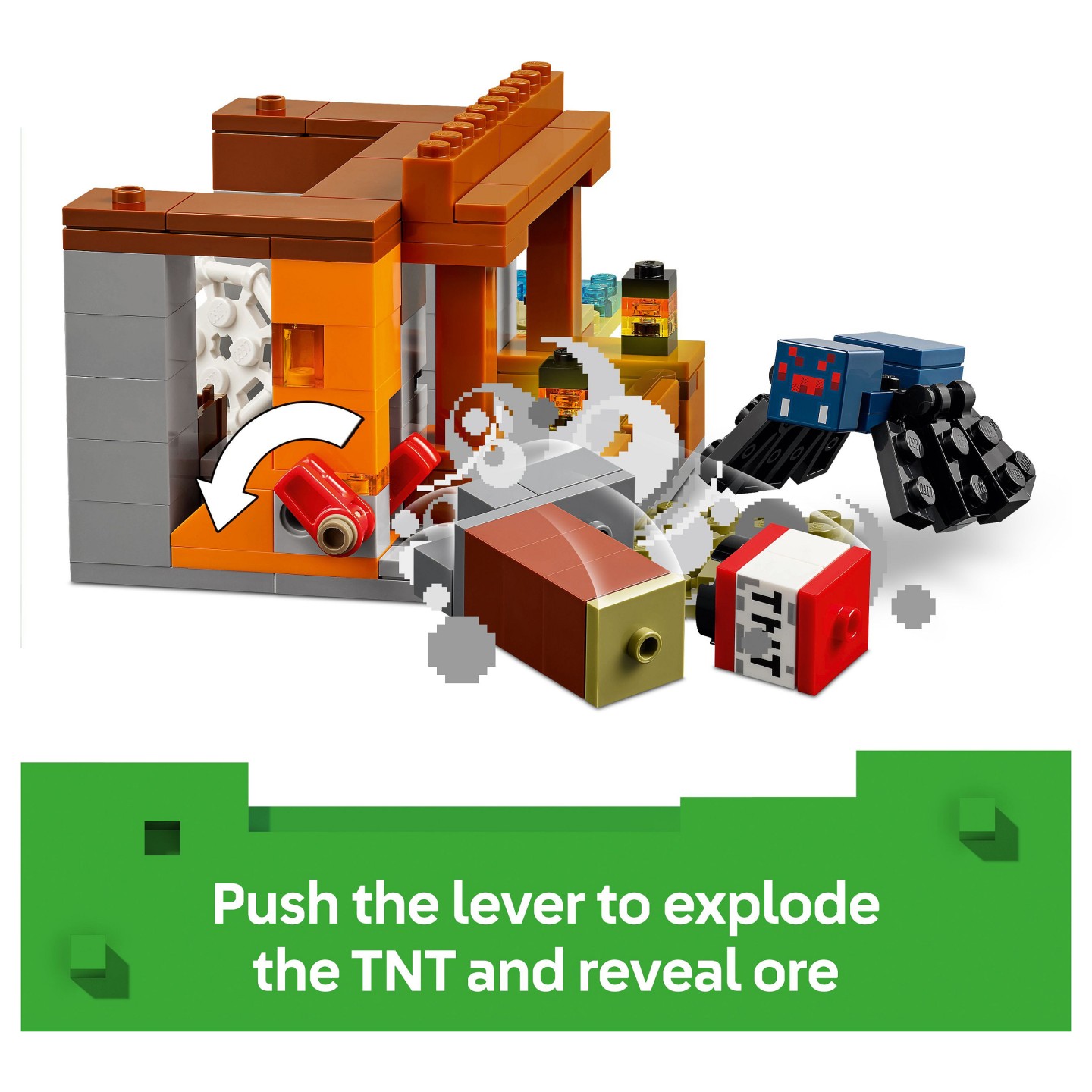 LEGO 21269 Minecraft Die Expedition zur Grteltiermine — Buy in Cyprus with Fast Delivery