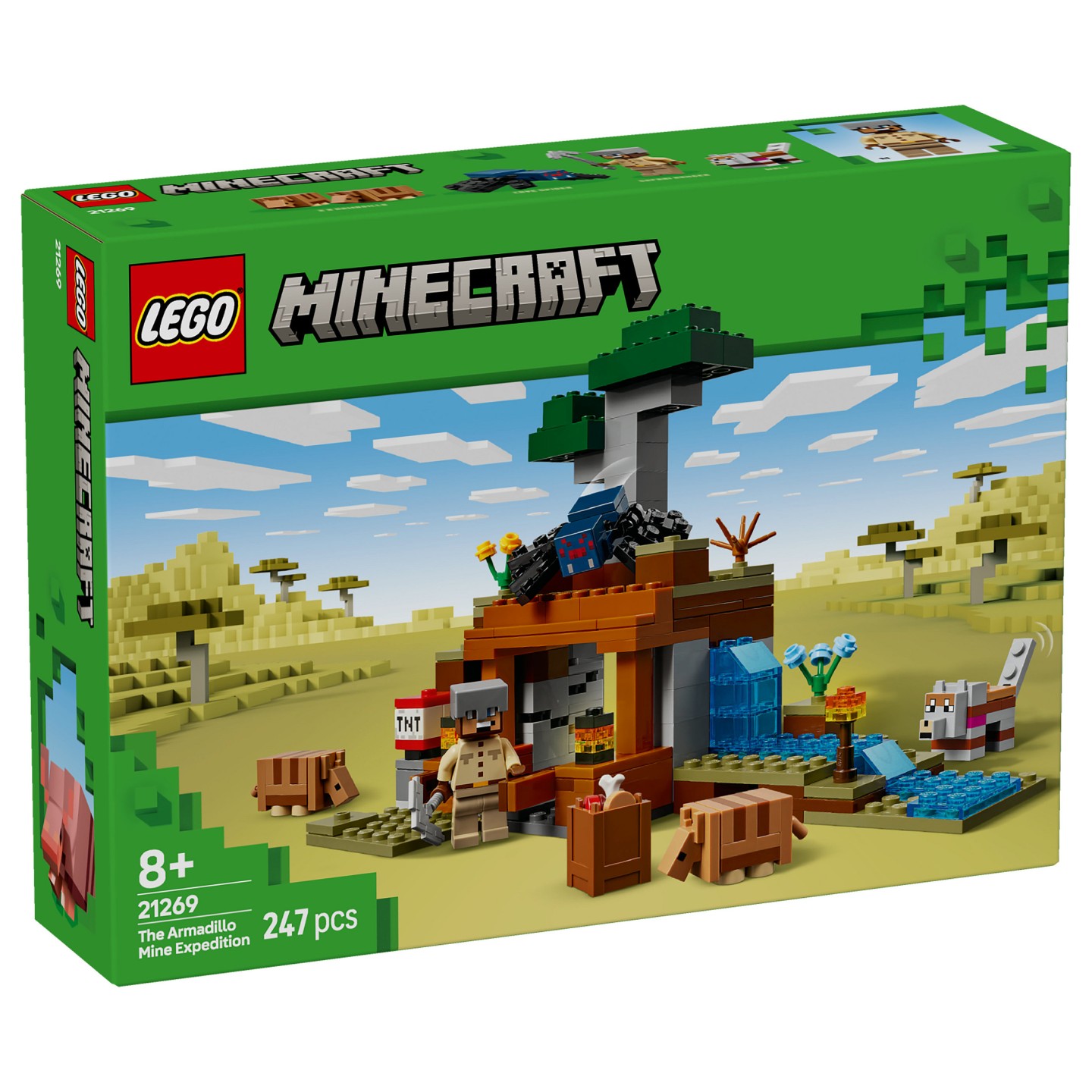 LEGO 21269 Minecraft Die Expedition zur Grteltiermine — Buy in Cyprus with Fast Delivery