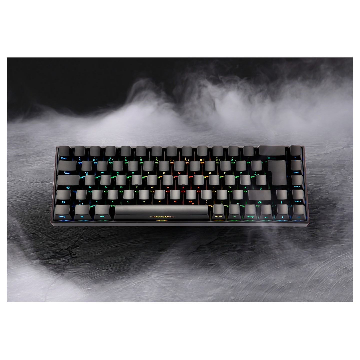 Deltaco DK440R Gaming Tastatur kabellos. Schwarz — Buy in Cyprus with Fast Delivery