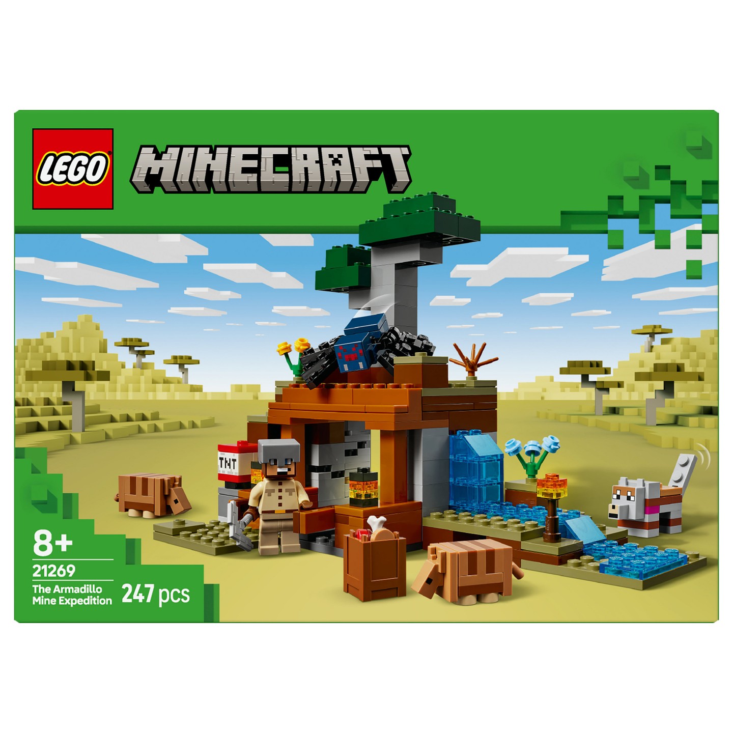 LEGO 21269 Minecraft Die Expedition zur Grteltiermine — Buy in Cyprus with Fast Delivery