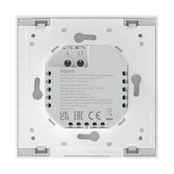 Aqara Smart Wall Switch H1 (No Neutral. Single Rocker) weiß (HomeKit) — Buy in Cyprus with Fast Delivery