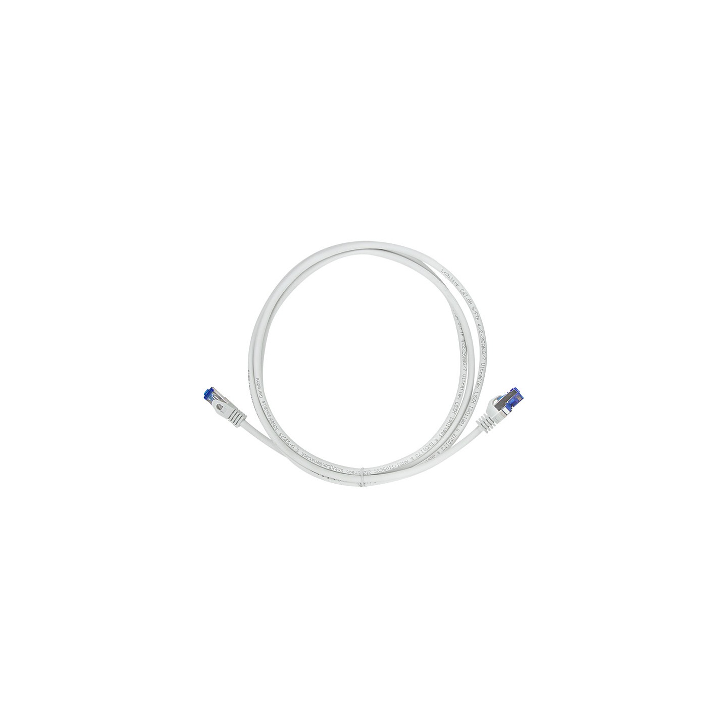 Logilink Patchkabel Ultraflex. Cat.6A. S FTP. grau. 0.5 m — Buy in Cyprus with Fast Delivery