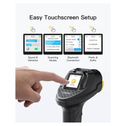 inateck Barcodescanner Pro 8 black [Pro 8_black] — Buy in Cyprus with Fast Delivery